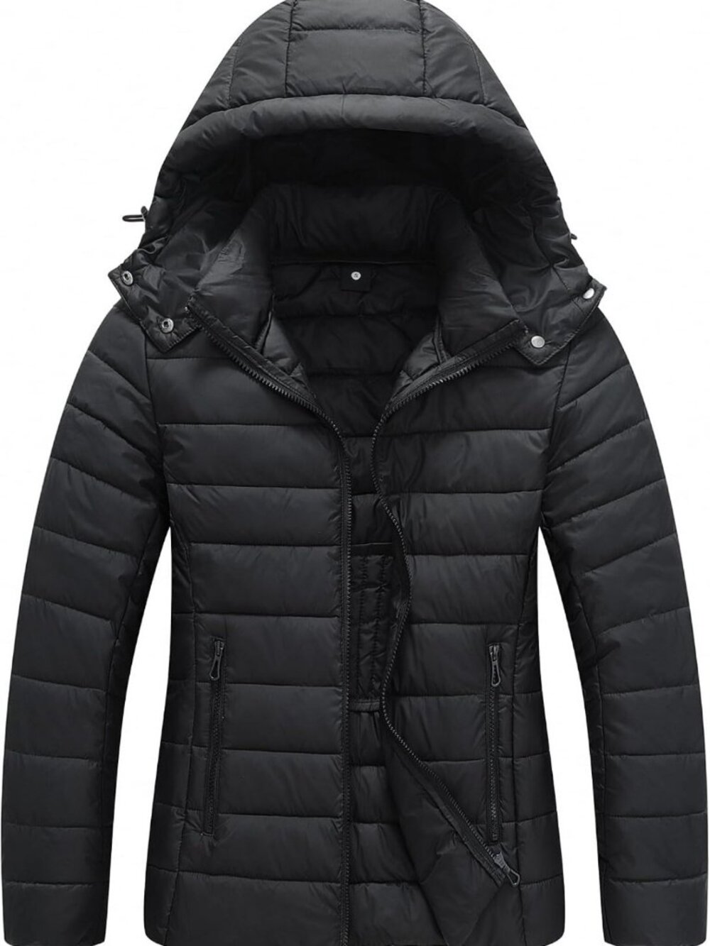 Warm Lightweight Waterproof Puffer Jacket for Women - Perfect for Cold Winter